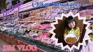 VLOG29belanja di minimarketmasak chiken katsu kare [upl. by Ollecram]