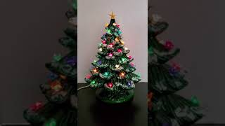 Vintage Ceramic Christmas Tree with Music Box For Sale on EBay [upl. by Uoliram]