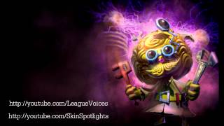 Χάιμερντιγκερ Heimerdinger Voice  ελληνικά Greek  League of Legends [upl. by Cohn]