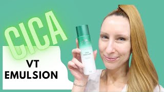 VT Cosmetics VT Cica Emulsion 200ml [upl. by Vasilis]