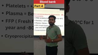 Blood bank part 4Blood storage temperaturebloodtest  bloodbank biology [upl. by Zetta]