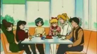 Sailor Moon funny clip Rini has a boyfriend [upl. by Ahsino248]