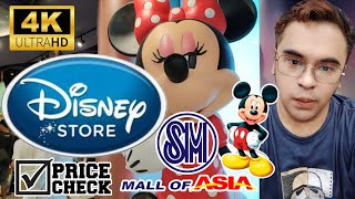 4K DISNEY STORE SM MALL OF ASIA  MOA  PRICE CHECK  1ST EVER IN PHILIPPINES amp SOUTHEAST ASIA [upl. by Milburt]