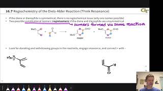 Regioselectivity in the DielsAlder Reaction [upl. by Marin]