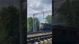 Przelot EU07 Kolprem luzem shorts foryou pkp train [upl. by Dearr34]