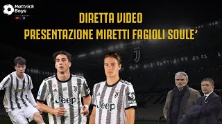 DIRETTA VIDEO PRESENTAZIONE MIRETTI FAGIOLI SOULE [upl. by Oaoj]