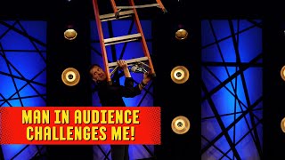 Man In Audience Challenges Me  Ron Pearson Comedy [upl. by Garey]