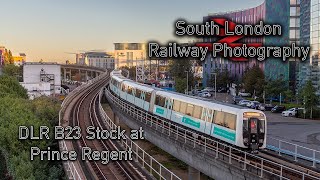 HD Brand New DLR B23 Stock 201 at Prince Regent 22102023 [upl. by Osrit]