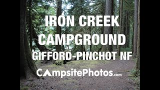 Iron Creek Campground Gifford Pinchot National Forest Washington Campsite Photos [upl. by Akkinahs419]