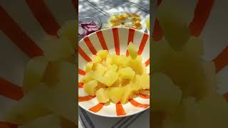 SALADE de pommes de terre 💛 recette pourtoi shorts cooking food salad [upl. by Kiki]