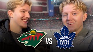 VLOGG  WILD VS LEAFS 19 nov 2023 [upl. by Shanon]