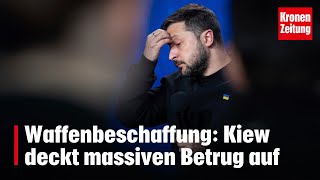 Waffenbeschaffung Kiew deckt massiven Betrug auf  kronetv NEWS [upl. by Cairns361]