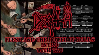 DEATH Flesh and the power it holds INTRO  shiny jazzy lady WITH TAB [upl. by Theresina]