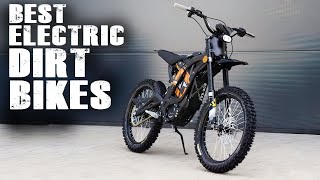 TOP 10 BEST ELECTRIC DIRT BIKES 2022  2023 [upl. by Grail]