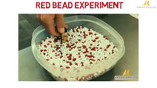 Red Bead Experiment تجربة الخرزة الحمراء لديمنج [upl. by Ayrotal174]