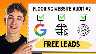 Get Flooring Leads Without Advertising  Flooring Website Audit 2 [upl. by Refinaj]