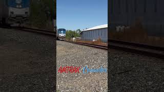 Amtrak Cascades heading South Eugene amtraktrain railfanusa Amtrakcascades [upl. by Atiuqehc]