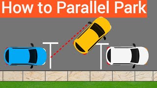 Parallel Parking  How to Parallel Park Perfectly Step by Step  Parking tips [upl. by Igal]