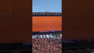 The moment Neyland Stadium broke the CFB noise record at 137 dBs [upl. by Yrffej262]