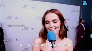 Zoey Deutch takes on American debt in new film Buffaloed [upl. by Yelrehs168]