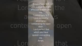 Lord a great door and effectual is open unto me [upl. by Akeemat]