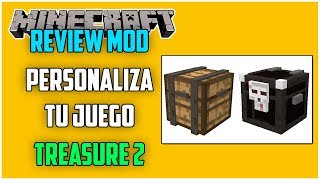 REVIEW  TREASURE 2  MOD Para MINECRAFT 1122  Personaliza Tu Juego 25 [upl. by Ainej878]