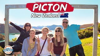 Living in Picton NEW ZEALAND 🇳🇿 is MAGICAL 🤩 Catching A Ferry To PARADISE  197 Countries 3 Kids [upl. by Ennoved687]