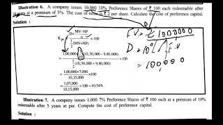 Cost of Redeemable Preference Share Capital [upl. by Assilak]