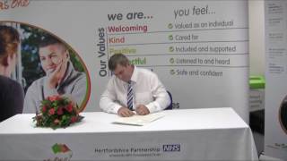 Hertfordshire Partnership NHS University Trust Values [upl. by Vilhelmina]