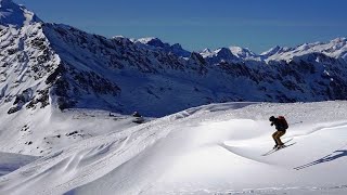 La Sashe  Best expert black run Tignes French Alps [upl. by Araek452]