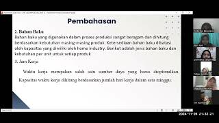 PENYELESAIAN GOAL PROGRAMMING MENGGUNAKAN METODE SIMPLEKS DIREVISI  KELOMPOK BIRU [upl. by Purdum]