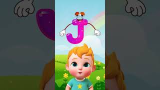 ABC  J For Jump  Abc Shorts for kids Toddler Learning Videos  Bali creators baby cartoon [upl. by Hakan]