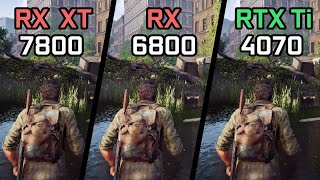 RX 6800 vs RX 7800 XT vs RTX 4070 Ti  Test in 8 Games [upl. by Troy]