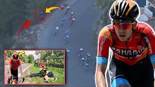 Swiss Rider Gino Mader Video Showing Crash On Tour de Suisse Viral On Internet  Full Viral Video😥 [upl. by Ibur821]