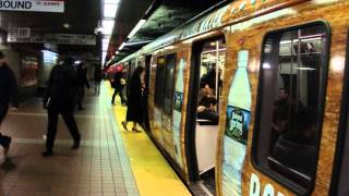 MBTA Red Line Alewife Bound Bombardier 01800 Series on the C Line  South Station [upl. by Rosanna]