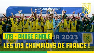 U19 Champions de France 2023 les temps forts de la finale [upl. by Bertram]