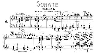 Beethoven Sonata No6 in F Major Op10 No2 Lortie Jando [upl. by Maje]