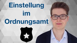 Einstellungstest im Ordnungsamt  Ausbildung Öffentlicher Dienst  wwwbeamtentestvorbereitungde [upl. by Godber269]