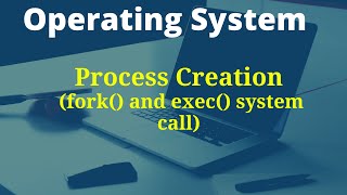 35 Process creation  fork and exec system call  Explained using an example [upl. by Celestyna]