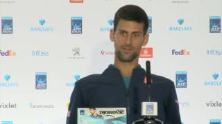 Novak Djokovic  You guys are unbelievable [upl. by Htrag]