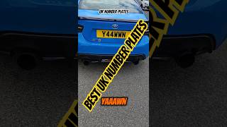 Best UK Number Plates Episode 13 numberplates uknumberplates privateplates numberplate ukcars [upl. by Aicened]