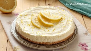 Cheesecake al limone senza cottura [upl. by Rebba]