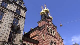 Copenhagen Denmark  Alexander Nevsky Church Aleksander Nevskij Kirke 2018 [upl. by Simpson]