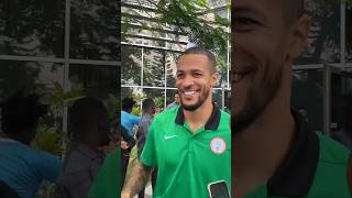 Nigerian Captain William Troost Ekong Speaks His Native Language Efik [upl. by Nnairet493]