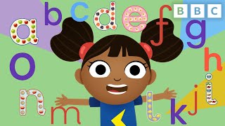 Learn the Alphabet Sounds with Yakka Dee  AL  CBeebies phonics [upl. by Dimond222]