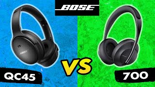 Bose QuietComfort 45 Vs Bose 700  4 Differences Explained [upl. by Annek]