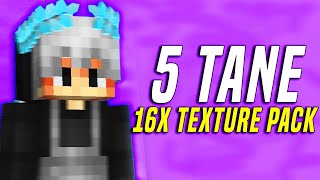 EFSANE 16X TEXTURE PACKLER  minecraft bedwars skywars hd fps boost arttıran 189 texture pack [upl. by Suiratnod]