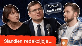 Svečiuose Laurynas Kasčiūnas  Šiandien Redakcijoje [upl. by Orose]