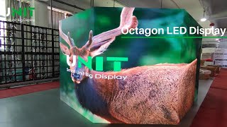 Creative Indoor Octagon LED Display  P391mm LED Screen [upl. by Haggi]