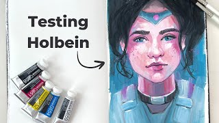 Holbein Gouache a Painter’s Review [upl. by Esyle977]